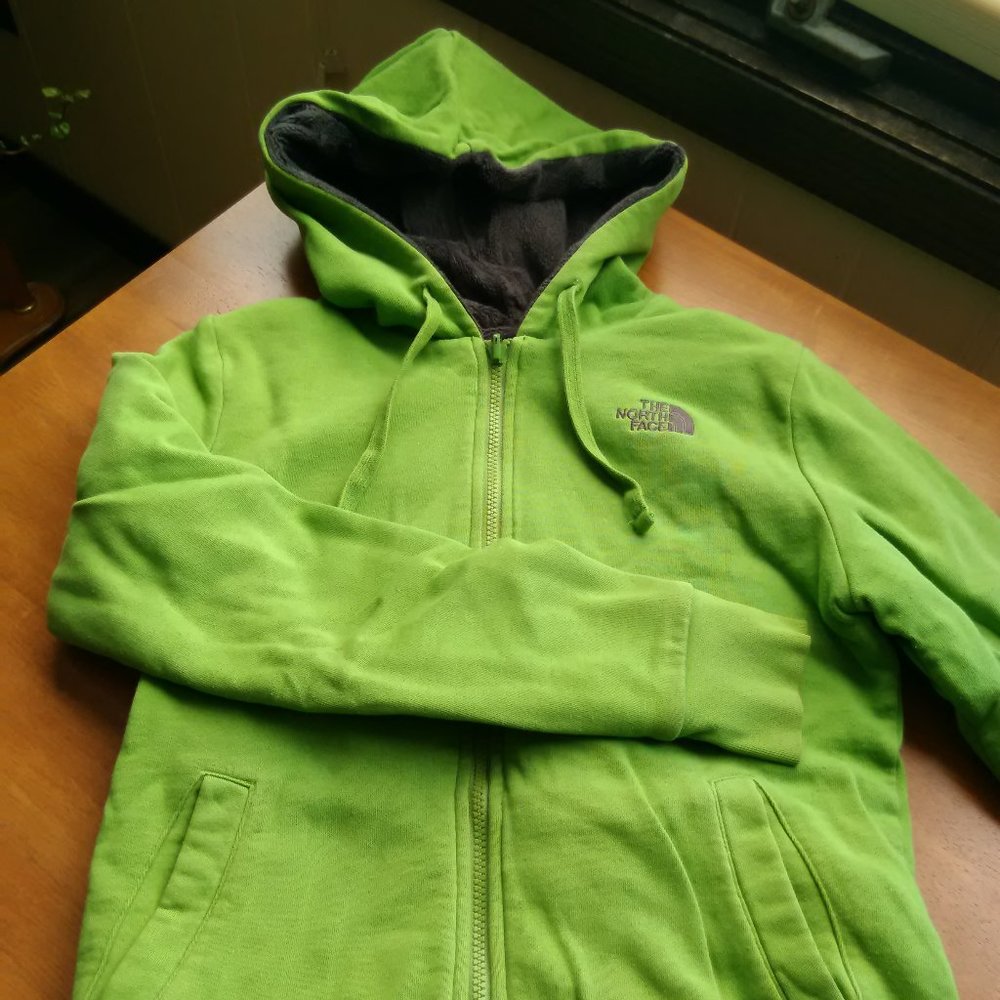 The North Face Reversible zip hoodie